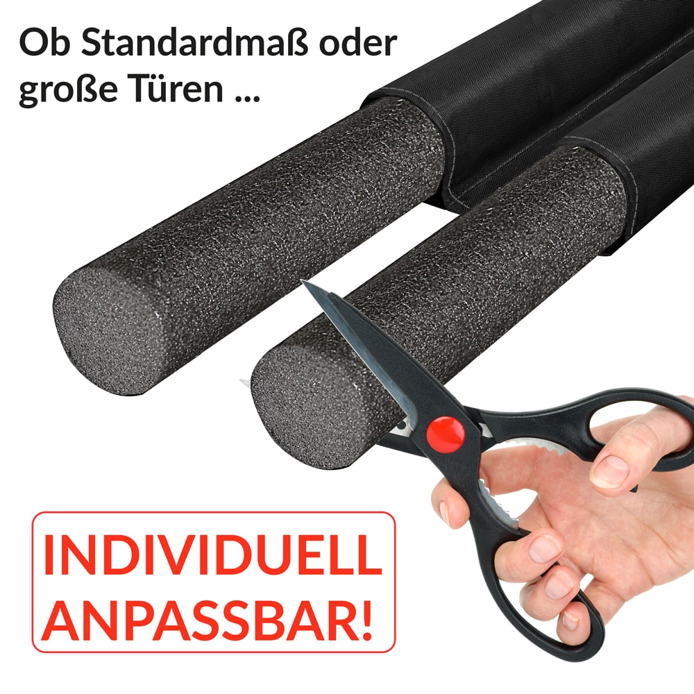 Tochtrol\u0020Zwart\u0020Set\u0020van\u00203\u0020Polyester\u0020max\u002095cm