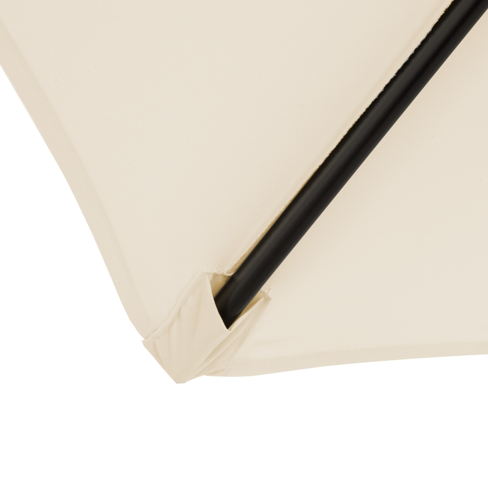 Parasol\u0020Fiji\u0020Beige\u0020\u00D8200cm\u0020UV\u002Dbescherming\u002080\u002B\u0020met\u0020Zwengel