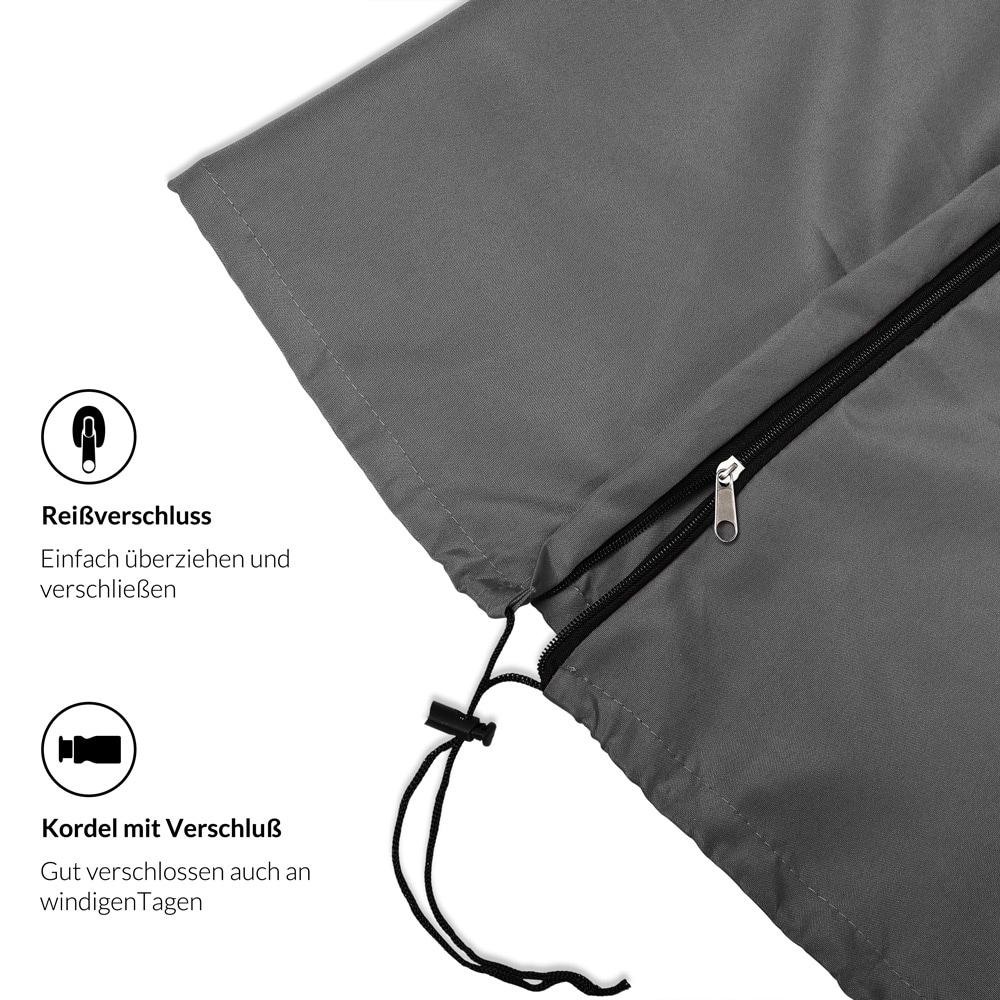 Parasolhoes\u0020Antraciet\u00203m