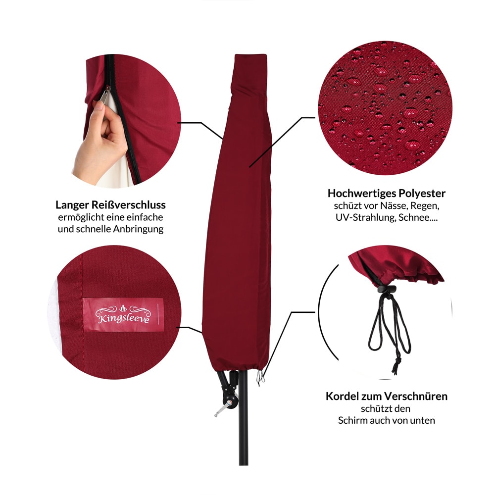 Parasolhoes\u0020Rood\u00203m
