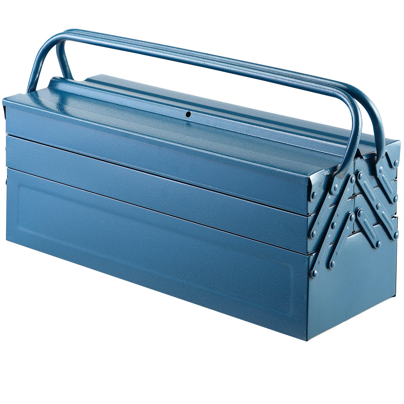 Gereedschapskist\u0020Blauw\u0020Staal\u002053x20x20cm