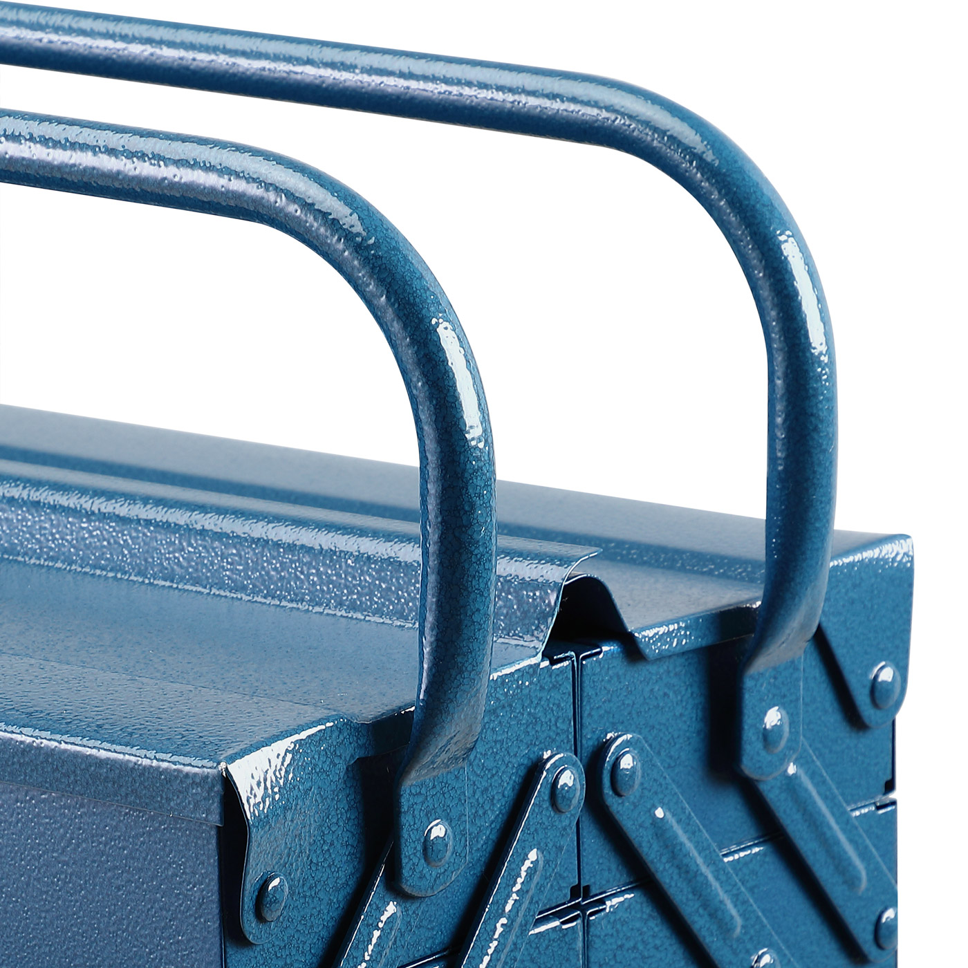 Gereedschapskist\u0020Blauw\u0020Staal\u002053x20x20cm