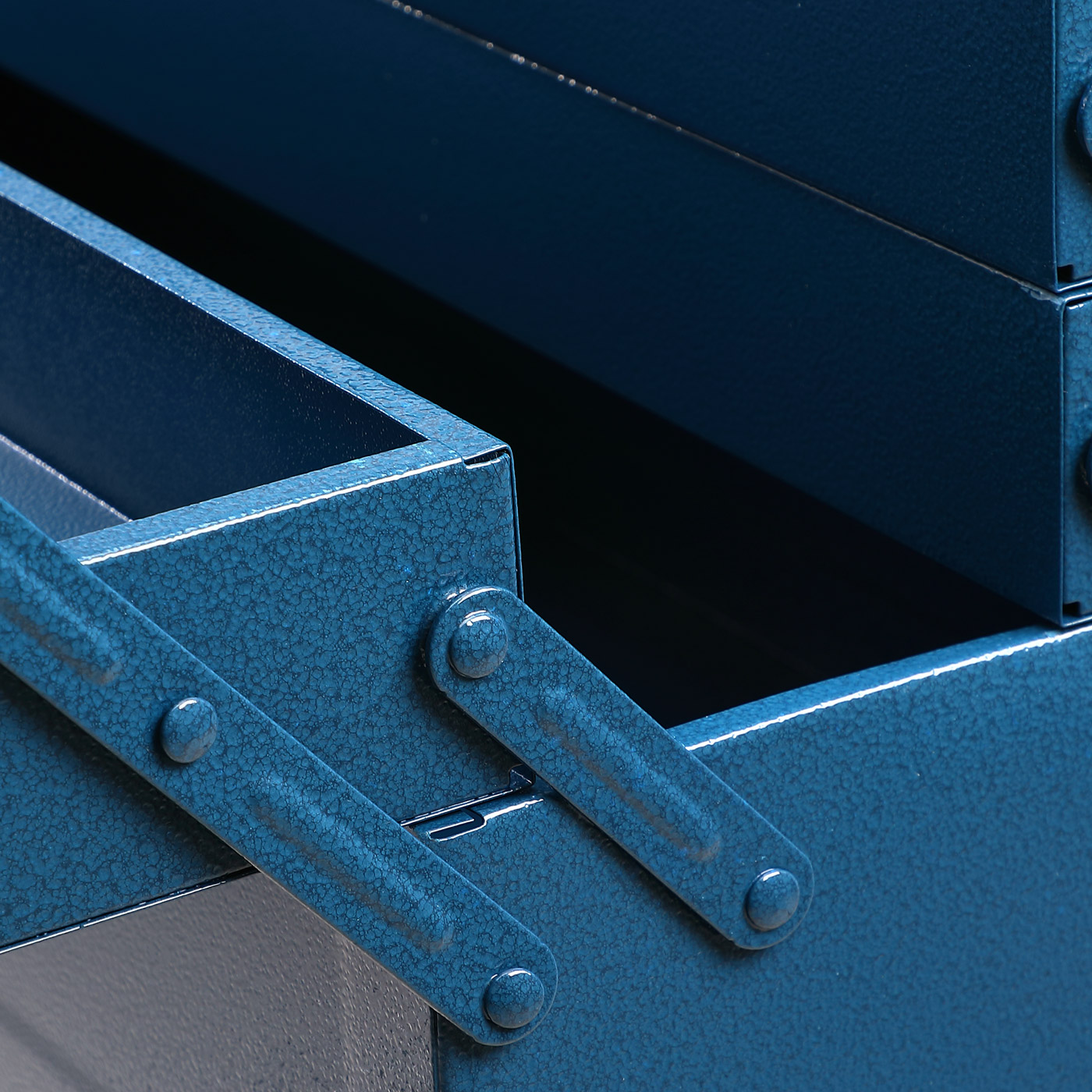 Gereedschapskist\u0020Blauw\u0020Staal\u002053x20x20cm