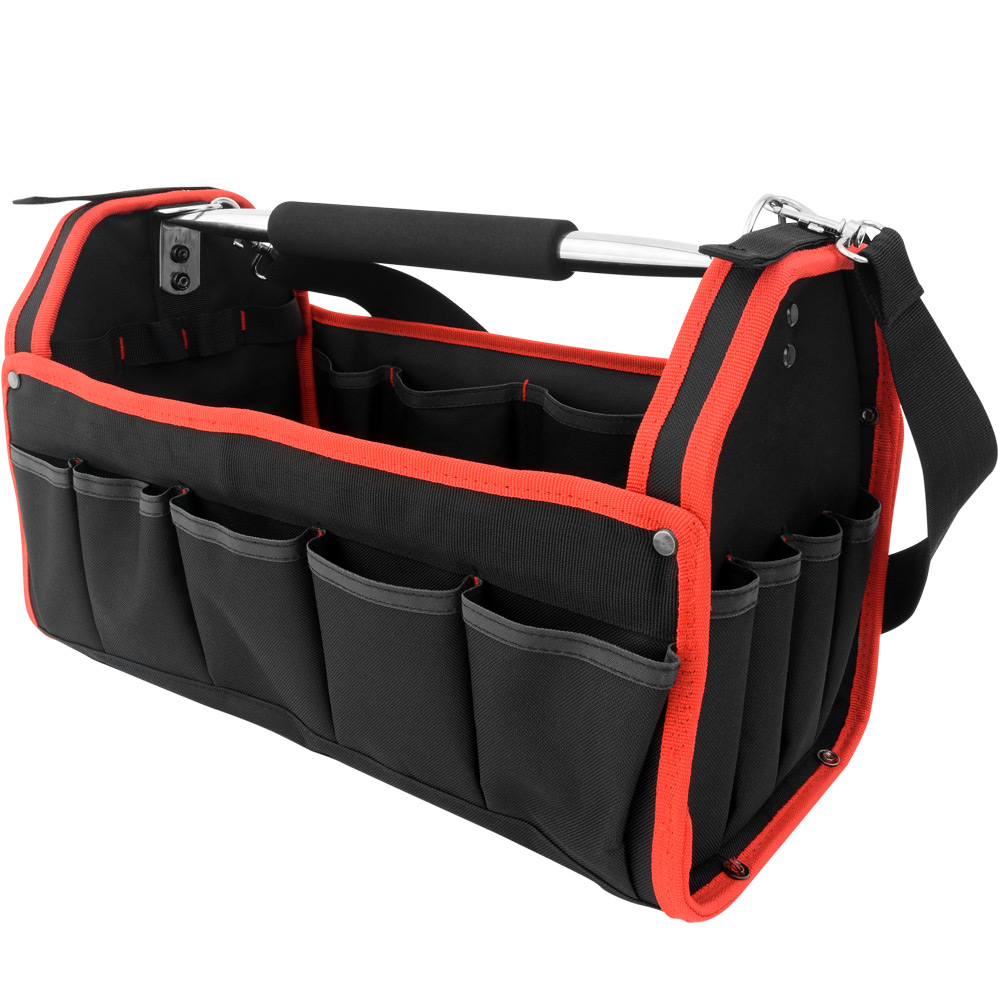 Gereedschapstas\u0020Zwart\u002FRood\u002042cm