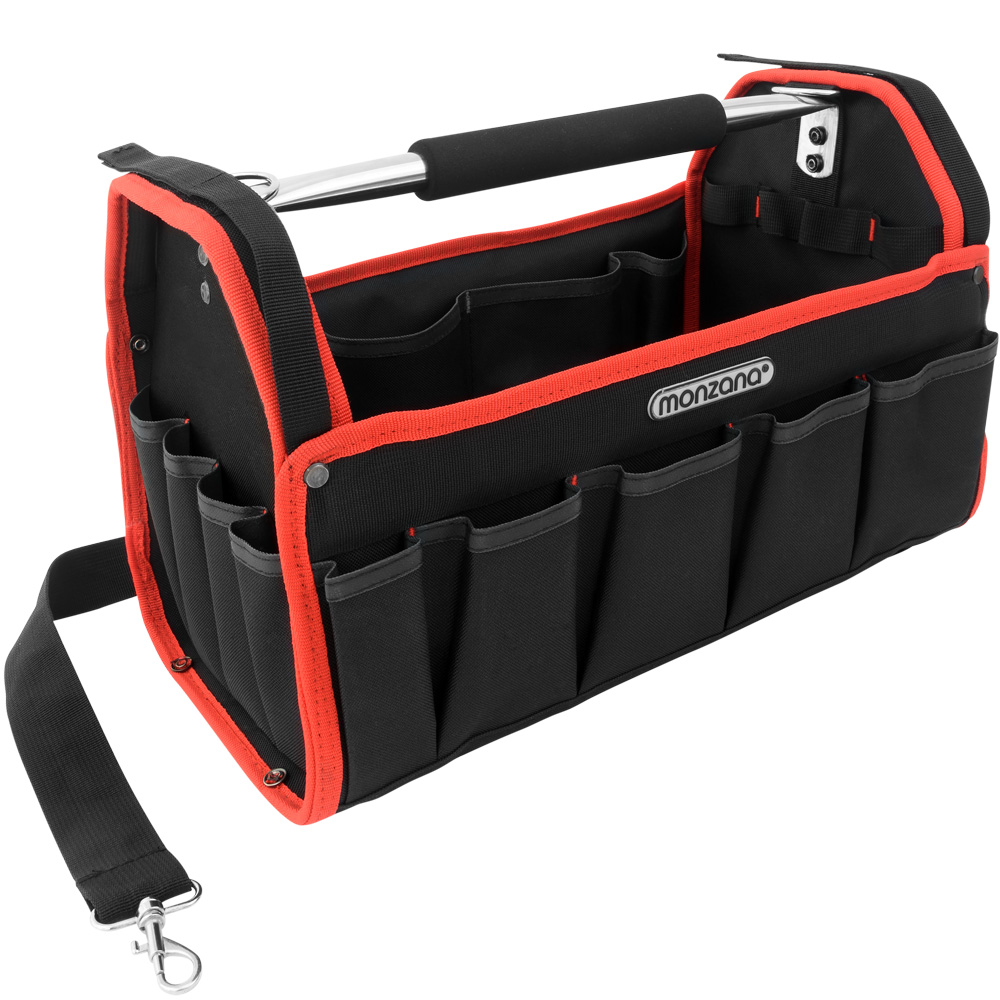 Gereedschapstas\u0020Zwart\u002FRood\u002042cm