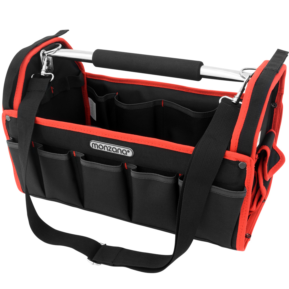 Gereedschapstas\u0020Zwart\u002FRood\u002042cm