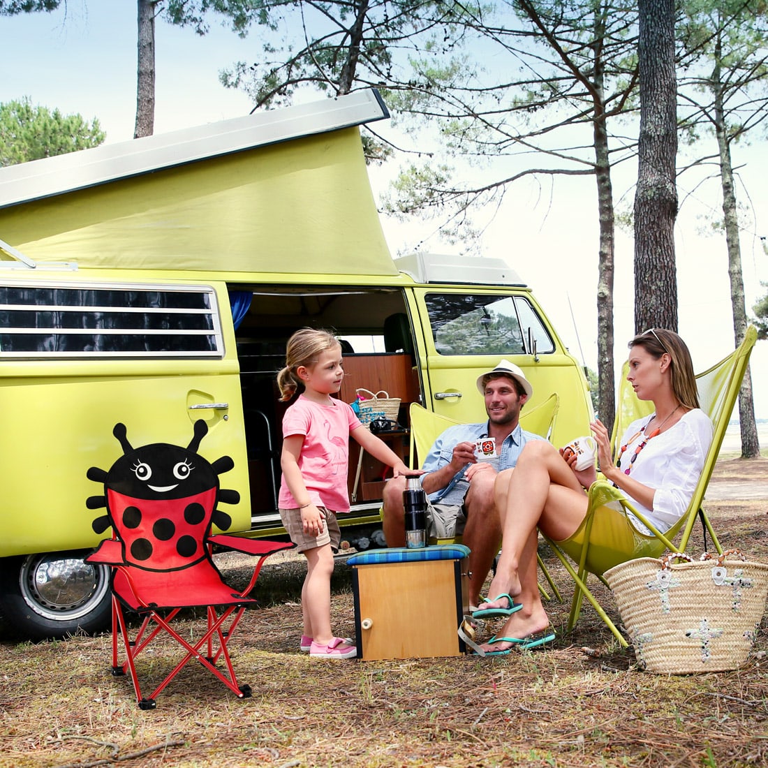 Campingstoel\u0020voor\u0020Kinderen\u0020Beetle\u0020Set\u0020van\u00202