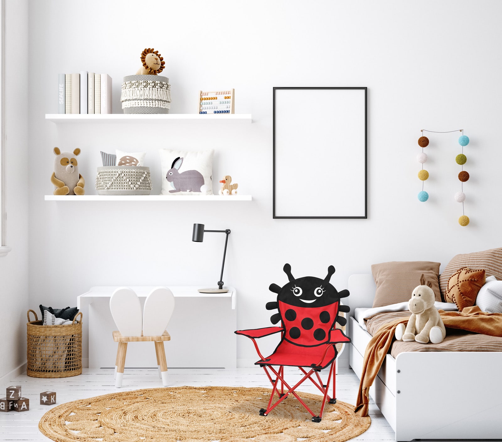 Campingstoel\u0020voor\u0020Kinderen\u0020Beetle\u0020Set\u0020van\u00202