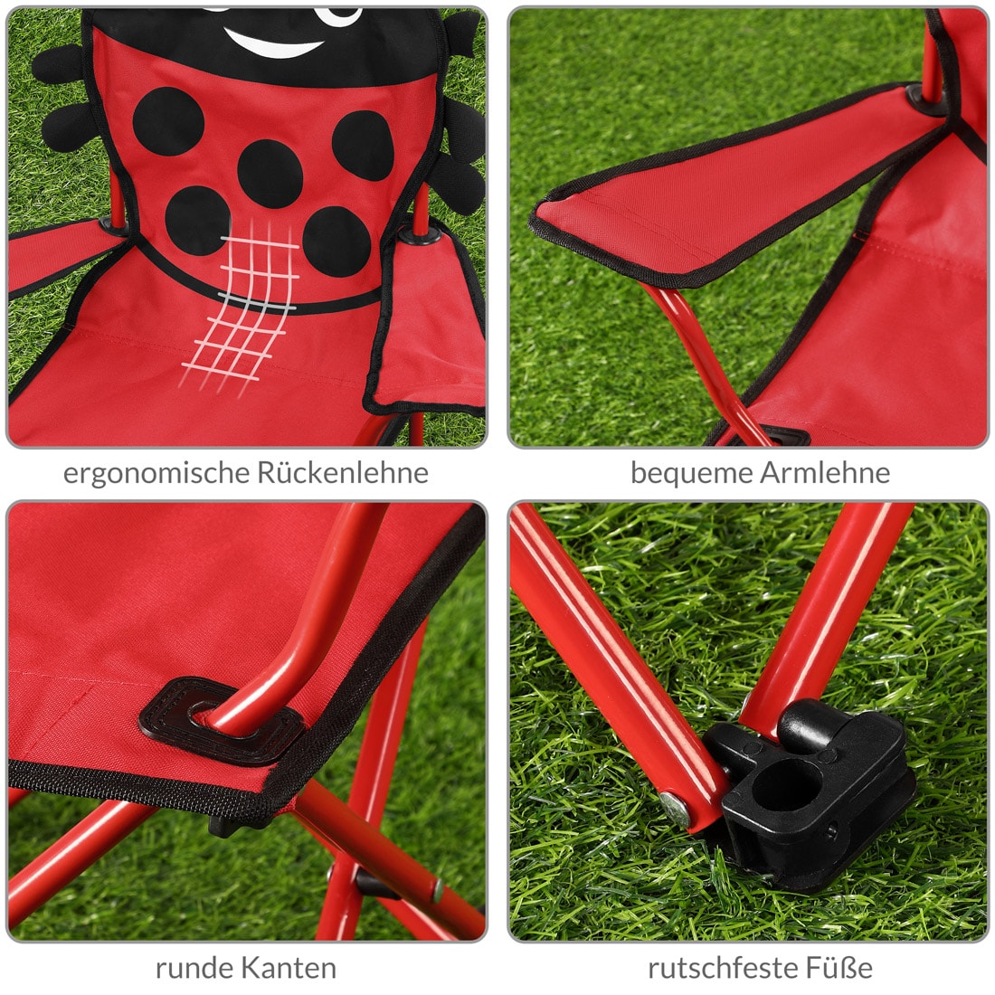 Campingstoel\u0020voor\u0020Kinderen\u0020Beetle\u0020Set\u0020van\u00202