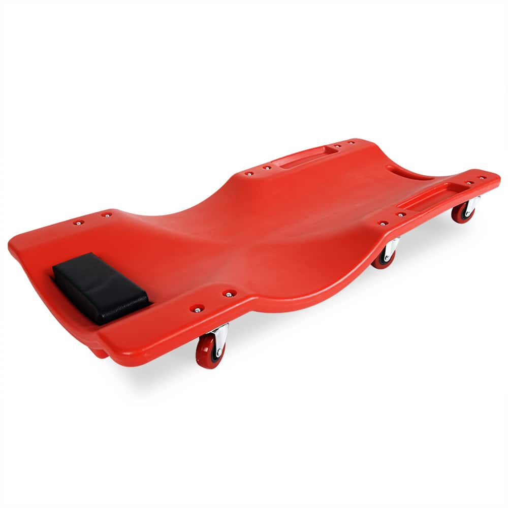 Ergonomisch\u0020gevormde\u0020Monteursbed\u0020Rood\u002090x40x10cm