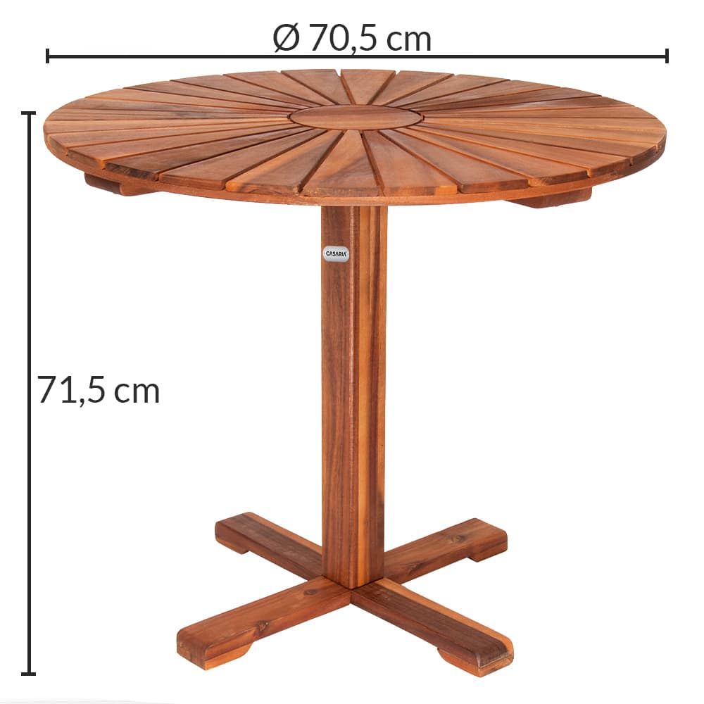 Tuintafel\u0020Sunrise\u0020Bruin\u0020Acaciahout\u0020\u00D870cm Tuintafel\u0020Sunrise\u0020Bruin\u0020Acaciahout\u0020\u00D870cm