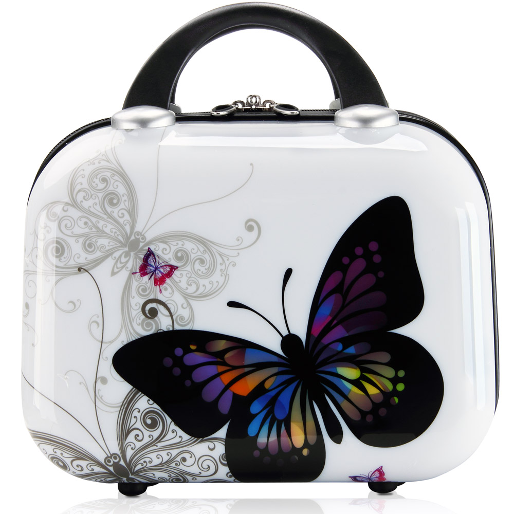 Reiskoffers\u0020Butterfly\u00203\u002Ddelige\u0020polycarbonaat