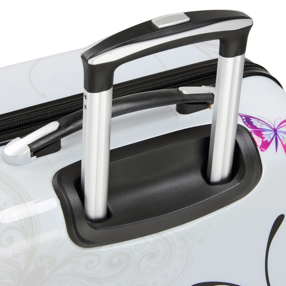 Reiskoffers\u0020Butterfly\u00203\u002Ddelige\u0020polycarbonaat