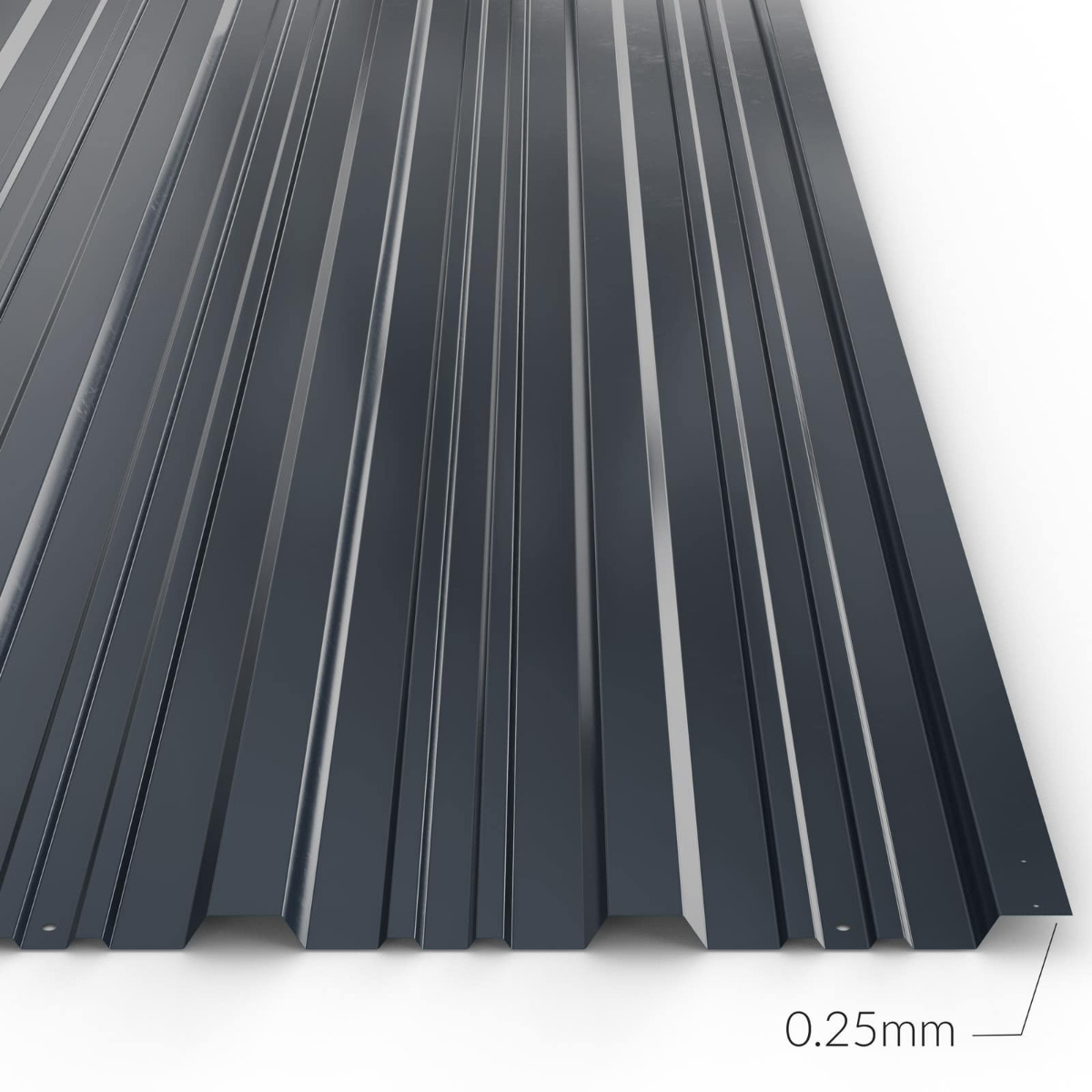 Metalen\u0020profielplaten\u0020voor\u0020dak\u0020of\u0020wandmontage\u0020grijs\u0020,\u0020set\u002012\u0020stuks