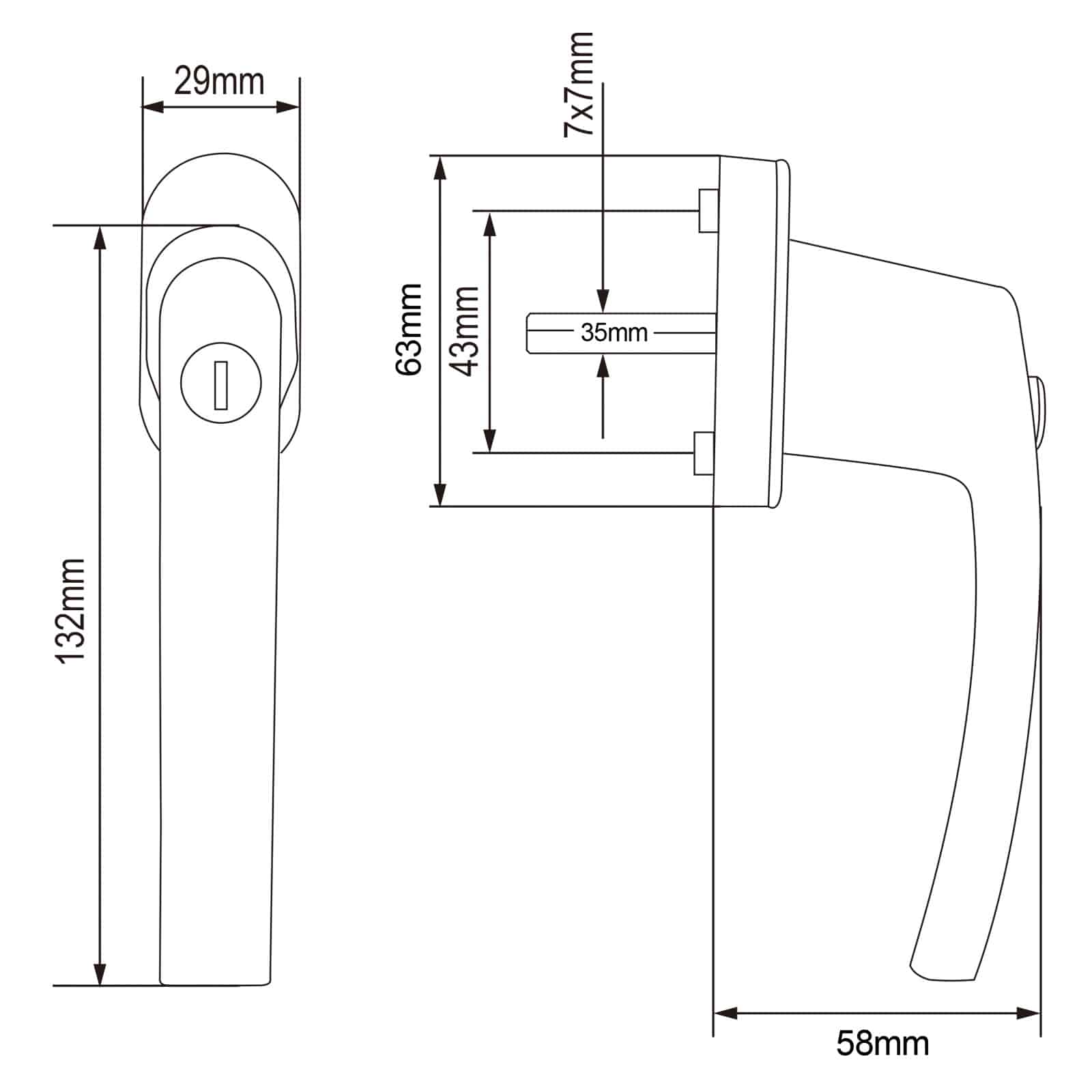 Raamsluiting\u00202\u0020stuks\u0020Wit\u0020incl\u0020Slot Raamsluiting\u00202\u0020stuks\u0020Wit\u0020incl\u0020Slot