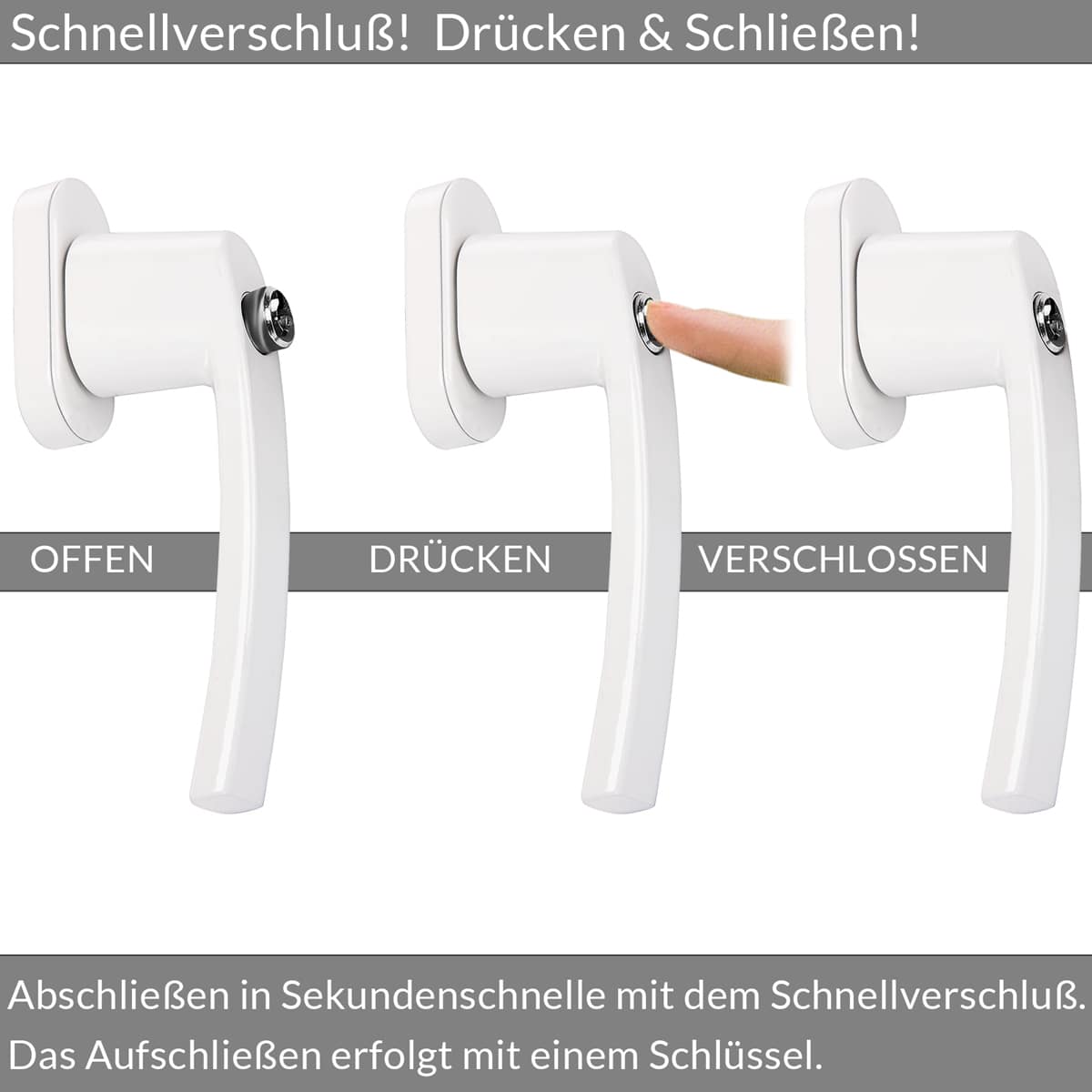 Raamsluiting\u00202\u0020stuks\u0020Wit\u0020incl\u0020Slot Raamsluiting\u00202\u0020stuks\u0020Wit\u0020incl\u0020Slot