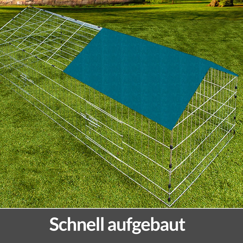 Buitenverblijf\u0020voor\u0020konijnen\u0020Groen\u0020180x75x75cm\u0020Bescherming\u0020tegen\u0020de\u0020zon