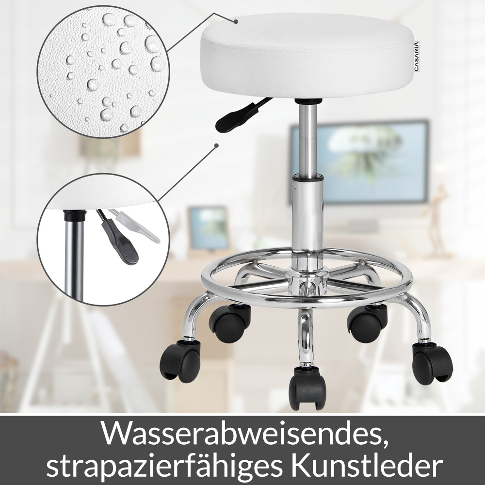 Rolkruk\u0020Hoogte\u0020Verstelbaar\u0020Wit\u0020360\u00B0