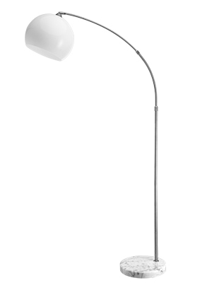 Vloerlamp\u0020RVS\u0020Marmer\u0020Kunststof\u0020190\u002D200cm\u0020Retro\u0020Design