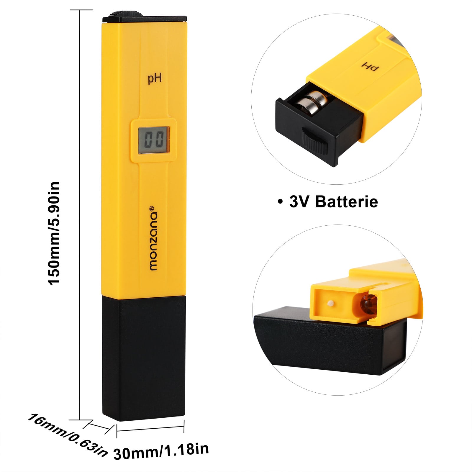 PH\u0020watertester\u0020met\u0020LCD\u002Dscherm\u0020batterij