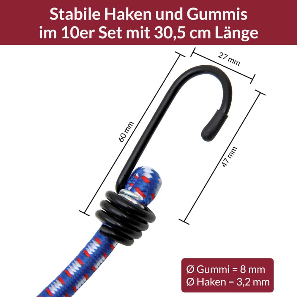 Snelbinders\u002010\u0020stuks\u0020Blauw\u002030,5cm