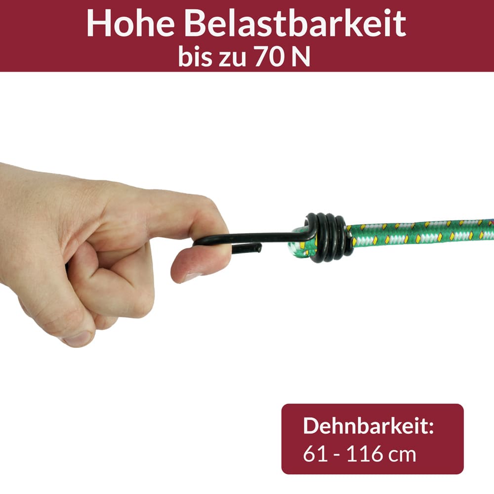 Bagagespin\u0020Met\u0020Haken\u002010\u0020stuks\u0020Elastiek\u002FMetaal\u002061cm