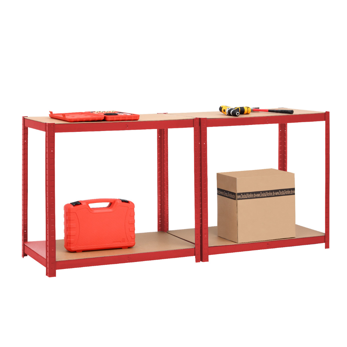 Metalen\u0020Opbergrek\u0020tot\u0020875kg\u0020rood