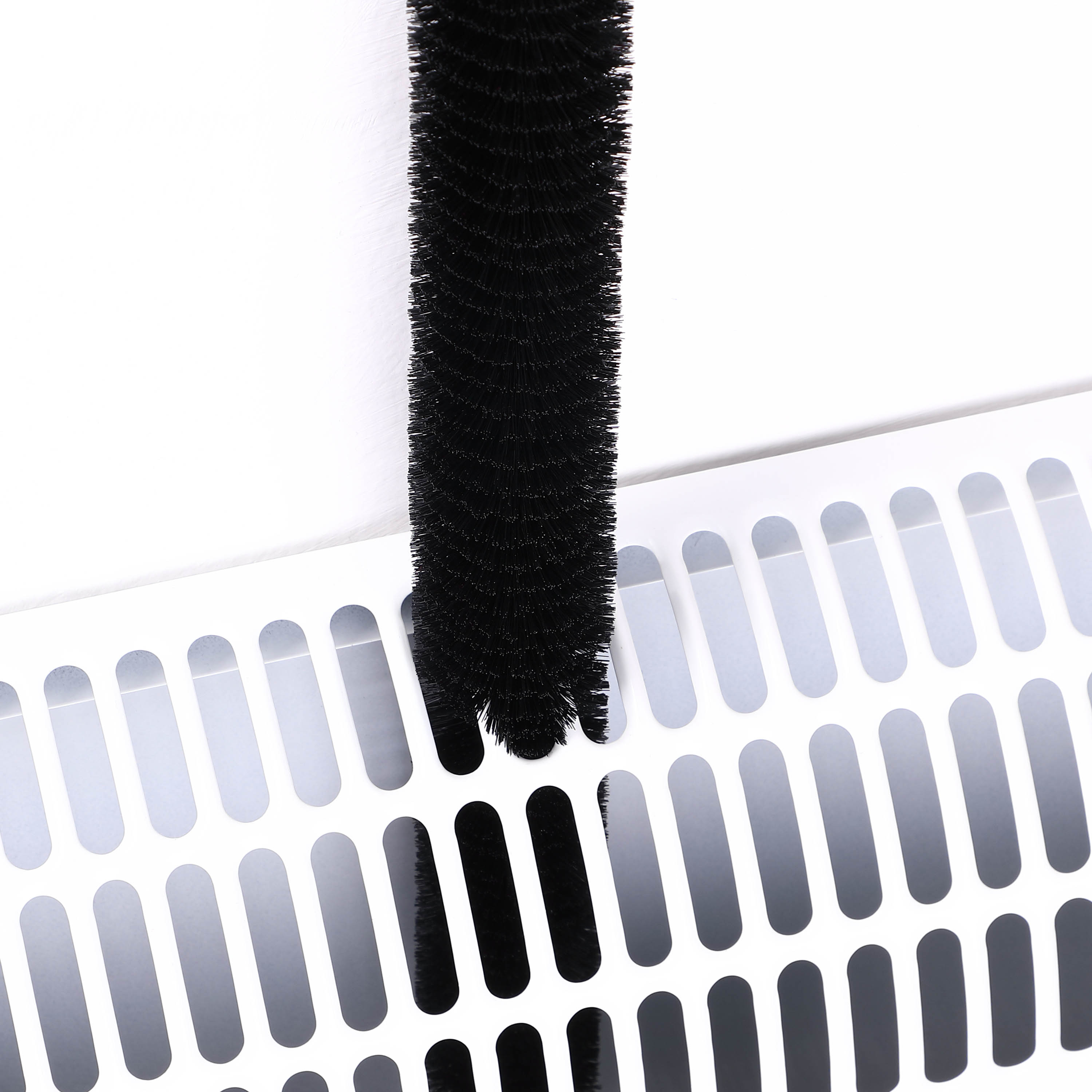 Radiatorborsel\u0020Staal\u002FNylon\u002078x4x4cm\u0020Flexibel