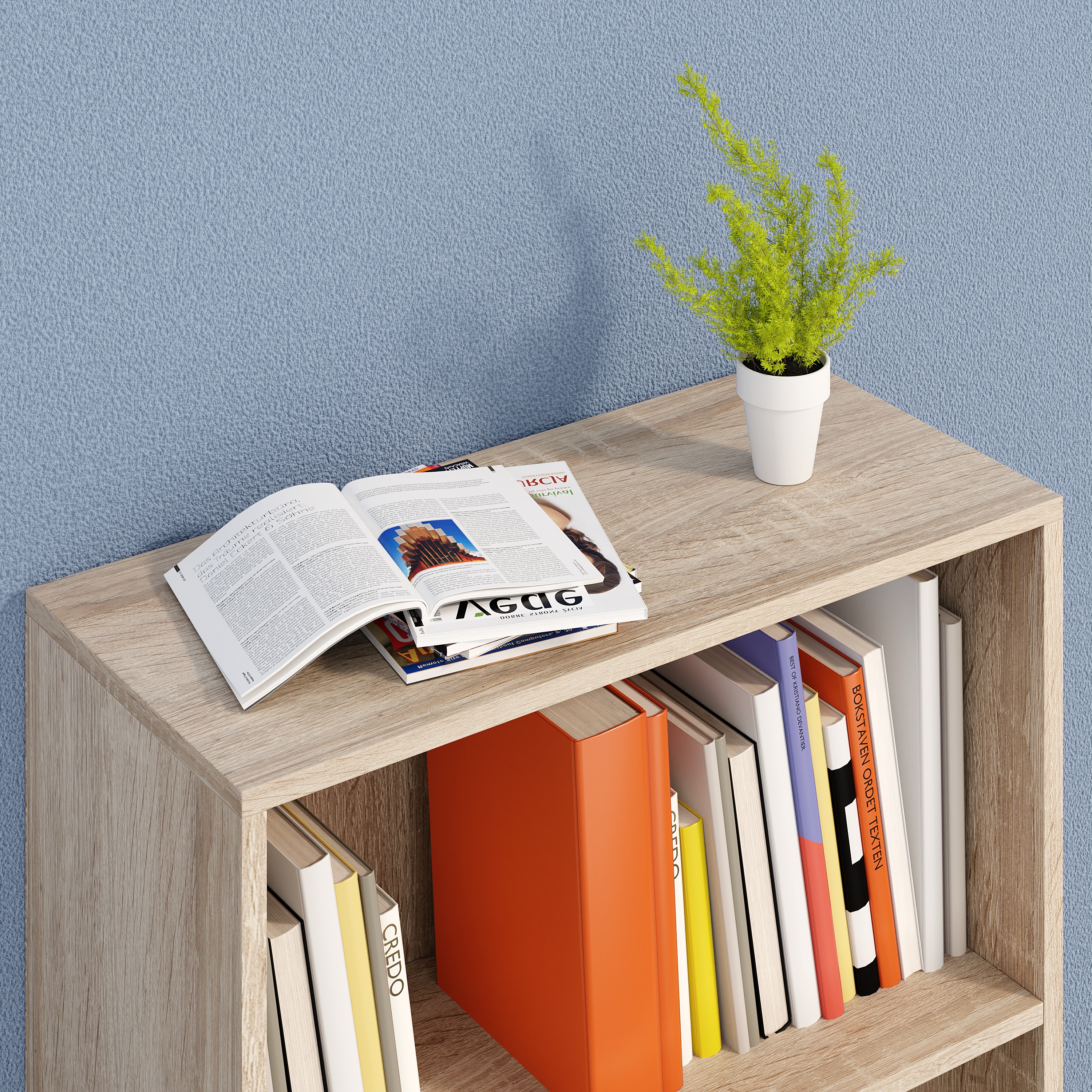 Boekenkast\u0020Vela\u0020Eikenhout\u00205\u0020Planken Boekenkast\u0020Vela\u0020Eikenhout\u00205\u0020Planken