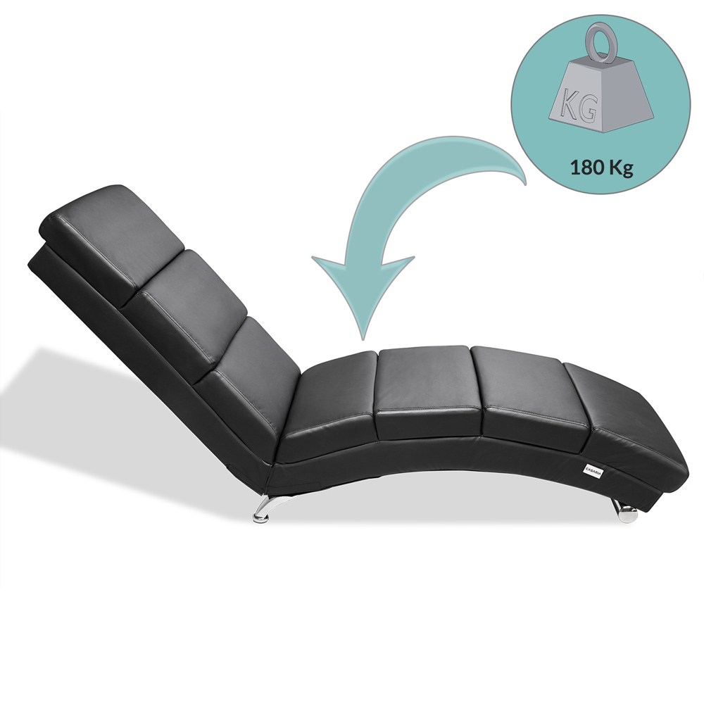 Relax\u0020Lounger\u0020Londen\u0020Zwart\u0020Kunstleer Relax\u0020Lounger\u0020Londen\u0020Zwart\u0020Kunstleer