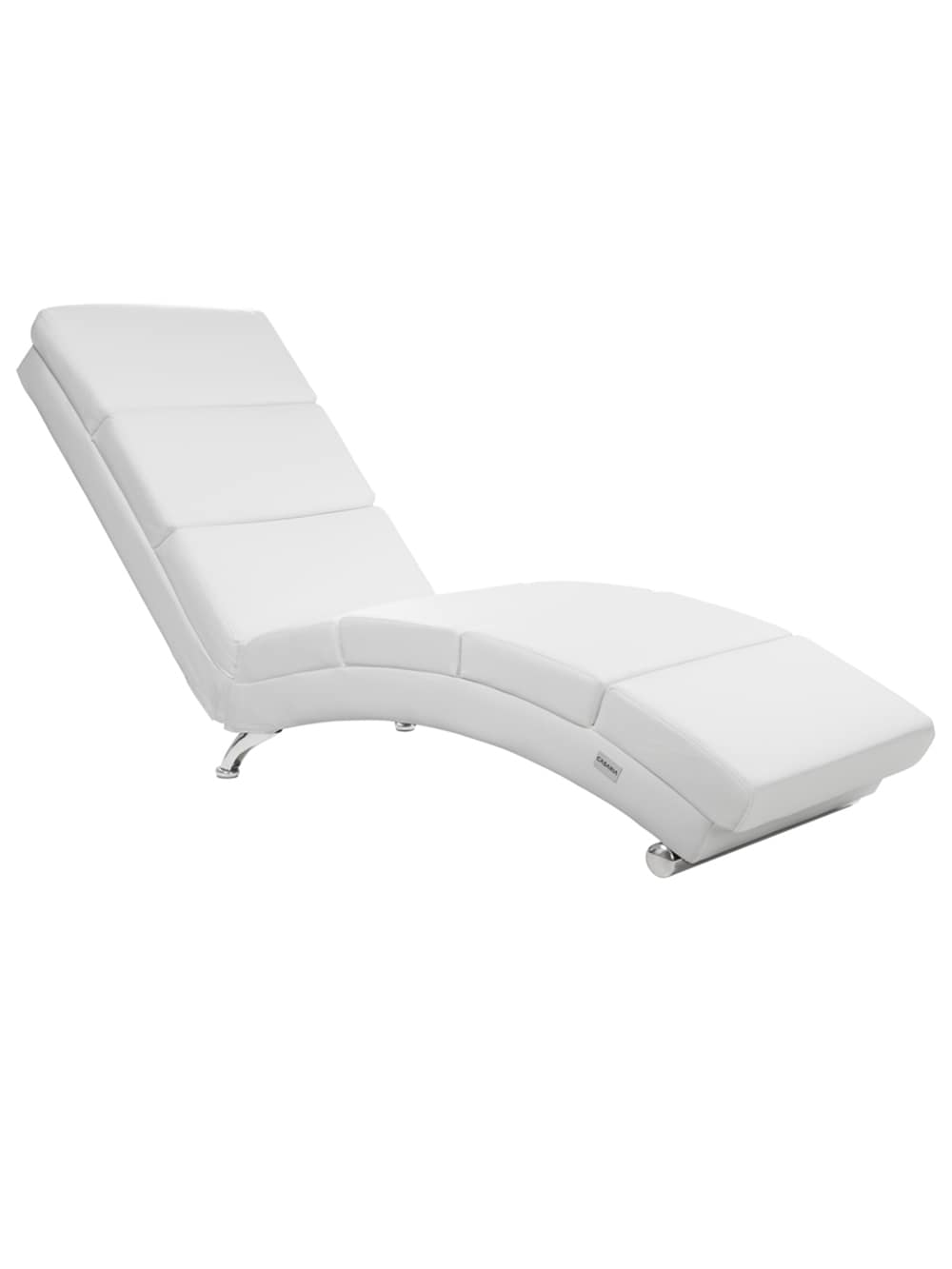 Lounger\u0020Londen\u0020Wit\u0020Kunstleer Lounger\u0020Londen\u0020Wit\u0020Kunstleer