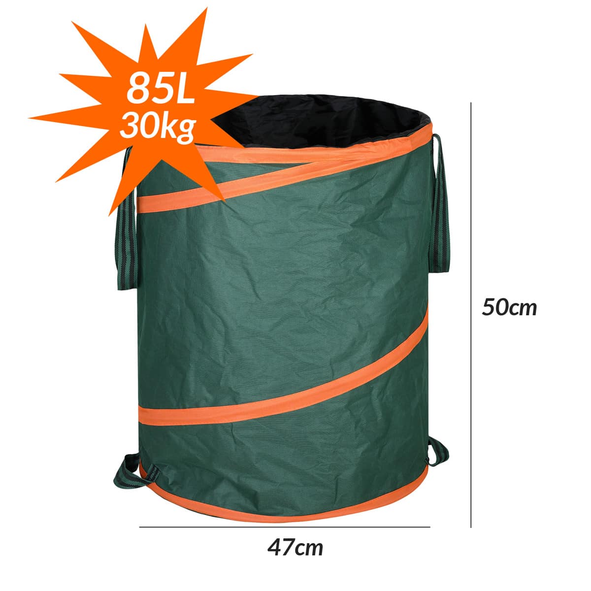 Gardebruk\u0020Popup\u0020tuintas\u0020groen\u0020inhoud\u002085\u0020liter\u0020,\u0020set\u0020van\u00203\u0020stuks