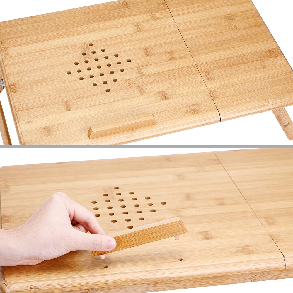 Laptoptafel\u0020Bamboe\u002055x28x35cm\u0020ventilatiegaten\u0020\u0026\u0020lade Laptoptafel\u0020Bamboe\u002055x28x35cm\u0020ventilatiegaten\u0020\u0026\u0020lade