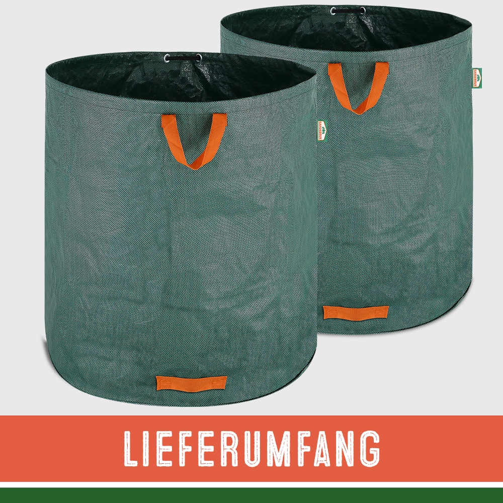 Tuinafvalzak\u00202\u0020stuks\u0020Groen\u0020500L