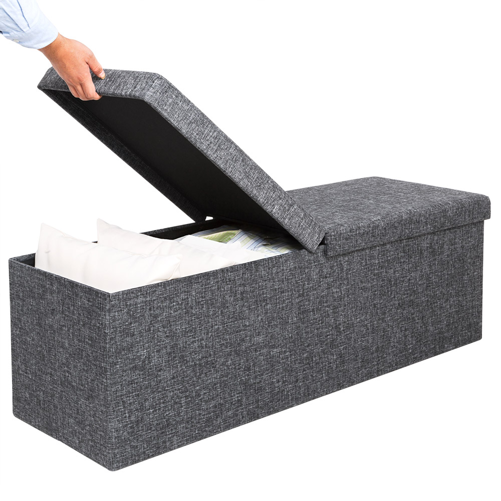 Opvouwbare\u0020Zitbank\u0020met\u0020opbergruimte\u0020en\u0020deksel\u0020\u002D\u002080cm\u0020\u002D\u0020Donkergrijs Opvouwbare\u0020Zitbank\u0020met\u0020opbergruimte\u0020en\u0020deksel\u0020\u002D\u002080cm\u0020\u002D\u0020Donkergrijs