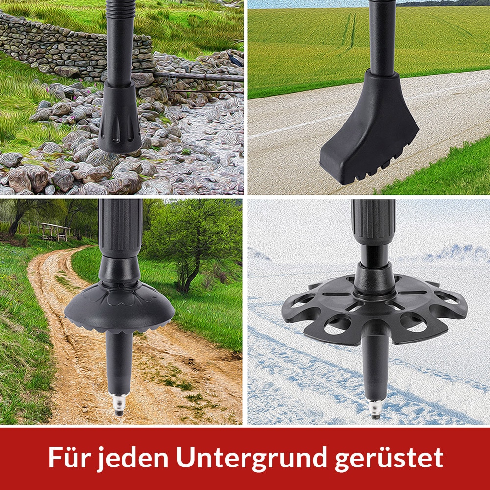 Nordic\u0020Walking\u0020Stokken\u0020Telescopische\u00201\u0020paar\u0020Rood Nordic\u0020Walking\u0020Stokken\u0020Telescopische\u00201\u0020paar\u0020Rood