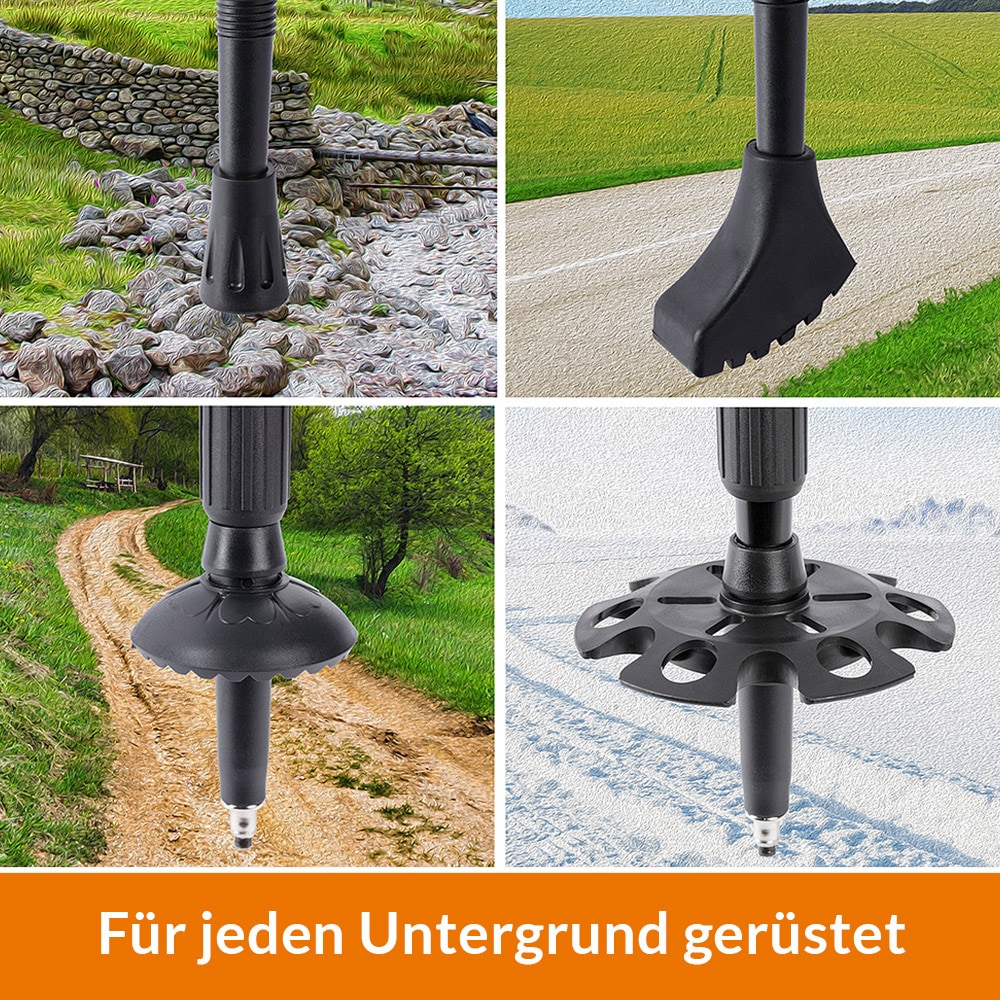 Nordic\u0020Walking\u0020StokkenTelescopische\u00201\u0020paar\u0020Oranje Nordic\u0020Walking\u0020StokkenTelescopische\u00201\u0020paar\u0020Oranje