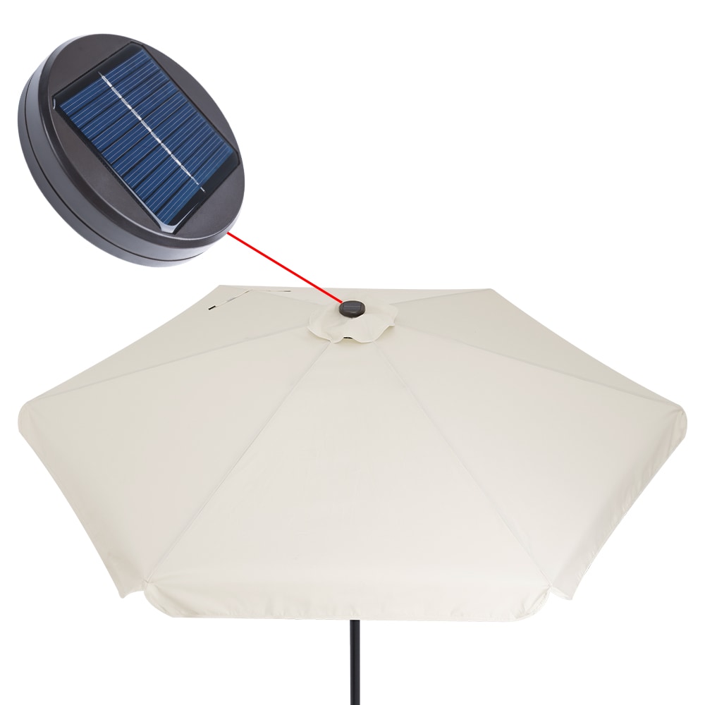 Parasol\u0020Athene\u0020Cr\u00E8me\u0020\u00D8330cm\u0020Lampjes\u0020op\u0020Zonne\u0020Energie Parasol\u0020Athene\u0020Cr\u00E8me\u0020\u00D8330cm\u0020Lampjes\u0020op\u0020Zonne\u0020Energie