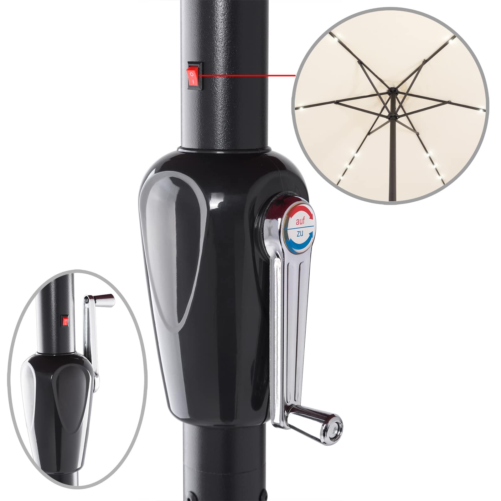 Parasol\u0020Athene\u0020Cr\u00E8me\u0020\u00D8330cm\u0020Lampjes\u0020op\u0020Zonne\u0020Energie Parasol\u0020Athene\u0020Cr\u00E8me\u0020\u00D8330cm\u0020Lampjes\u0020op\u0020Zonne\u0020Energie