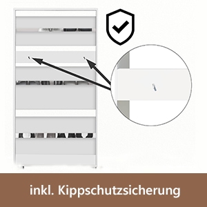 Schoenenkast\u00203\u0020Kleppen\u0020115x60x24cm\u0020Wit Schoenenkast\u00203\u0020Kleppen\u0020115x60x24cm\u0020Wit