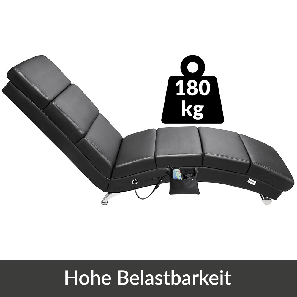 Ligstoel\u0020Londen\u0020Zwart\u0020met\u0020Massage\u002D\u0020\u0026\u0020Verwarmingsfunctie