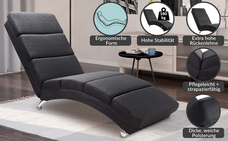 Lounger\u0020Londen\u0020Antraciet\u0020Geweven\u0020Stof Lounger\u0020Londen\u0020Antraciet\u0020Geweven\u0020Stof