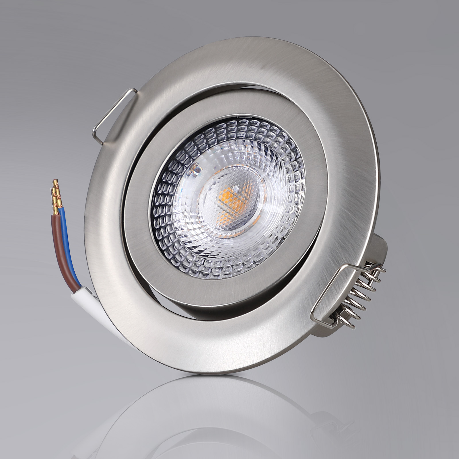 LED\u0020Inbouwspots\u0020Krog\u00206\u0020stuks\u0020Nikkel\u0020Dimbaar