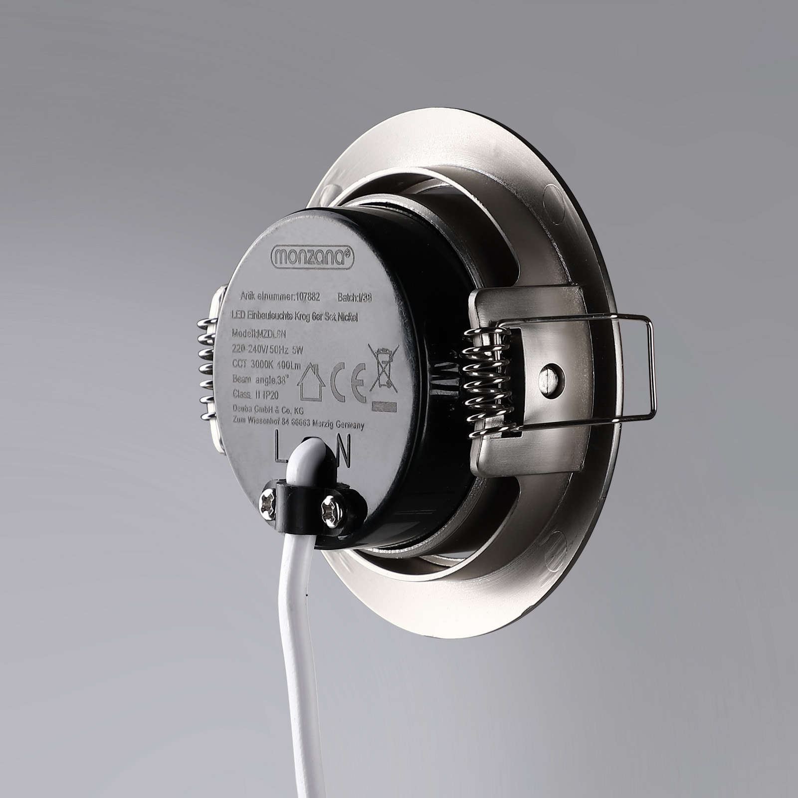 LED\u0020Inbouwspots\u0020Krog\u00206\u0020stuks\u0020Nikkel\u0020Dimbaar