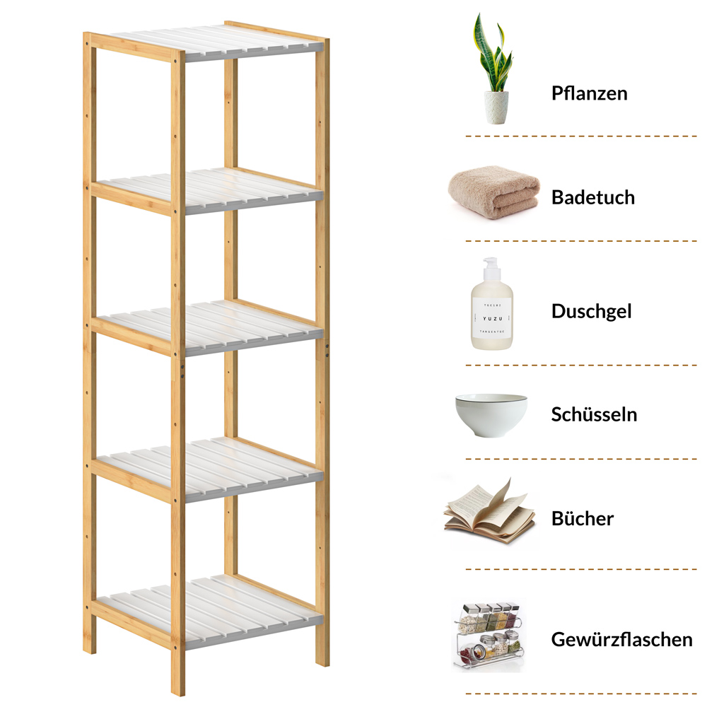 Sokkel\u0020Bamboe\u0020Wit\u0020140x33x34cm