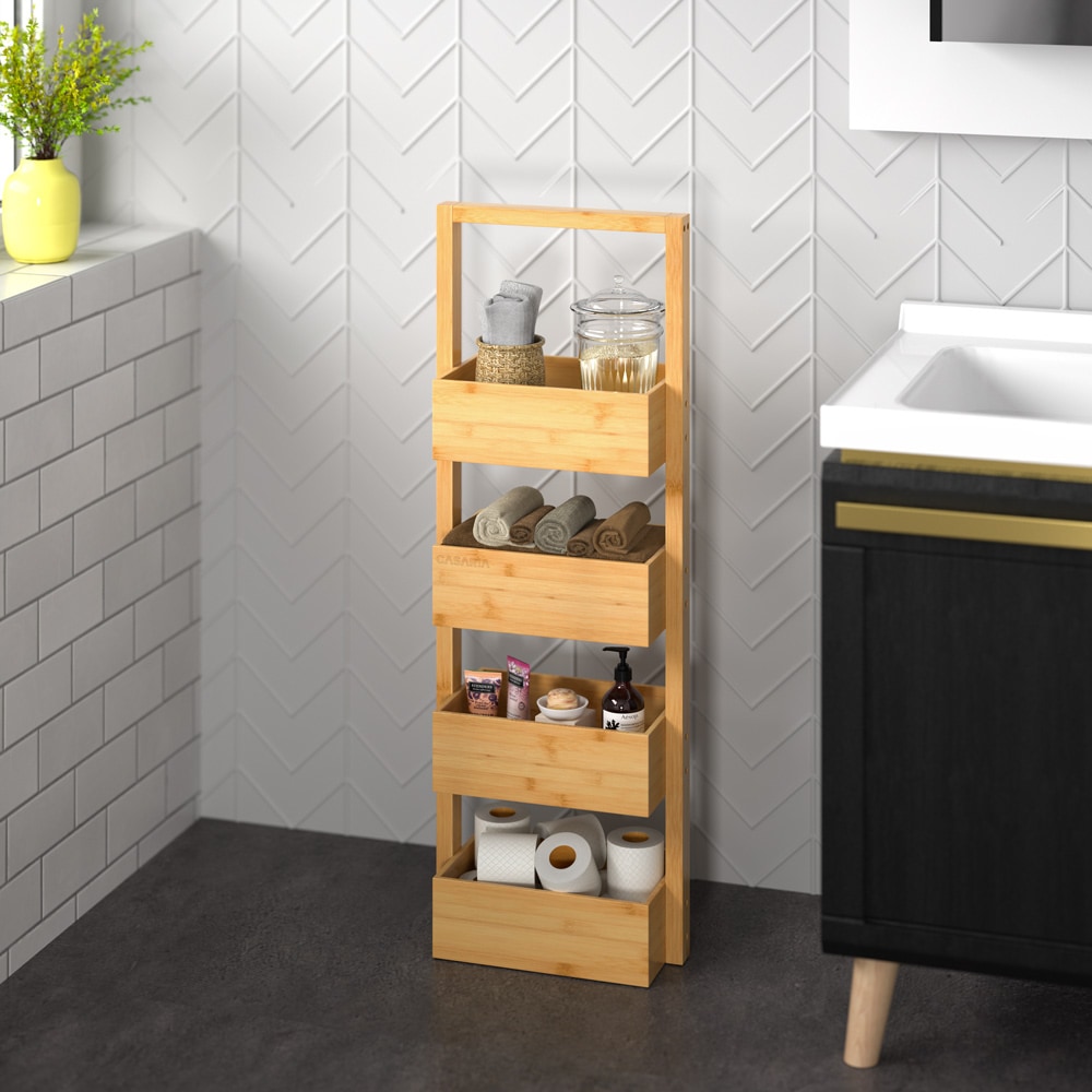 Badkamerrek\u0020Bamboe\u002088x16x28cm