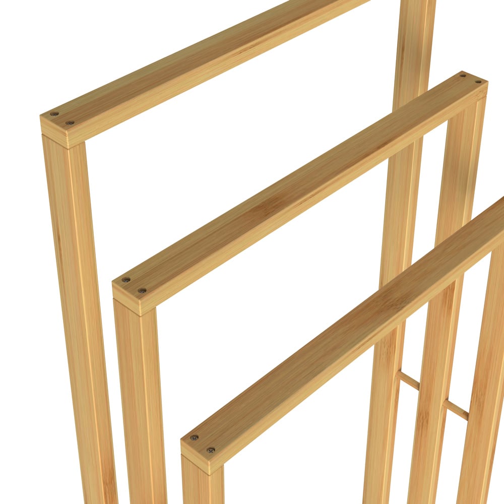 Handdoekenrek\u0020Bamboe\u002040x24x82cm Handdoekenrek\u0020Bamboe\u002040x24x82cm