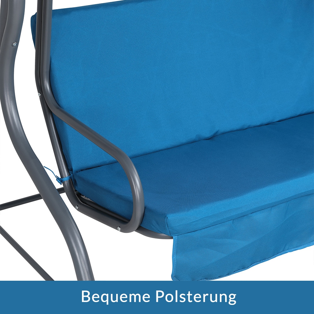 Hollywood\u0020Tuinschommel\u0020Blauw\u0020met\u0020Zonnedak Hollywood\u0020Tuinschommel\u0020Blauw\u0020met\u0020Zonnedak
