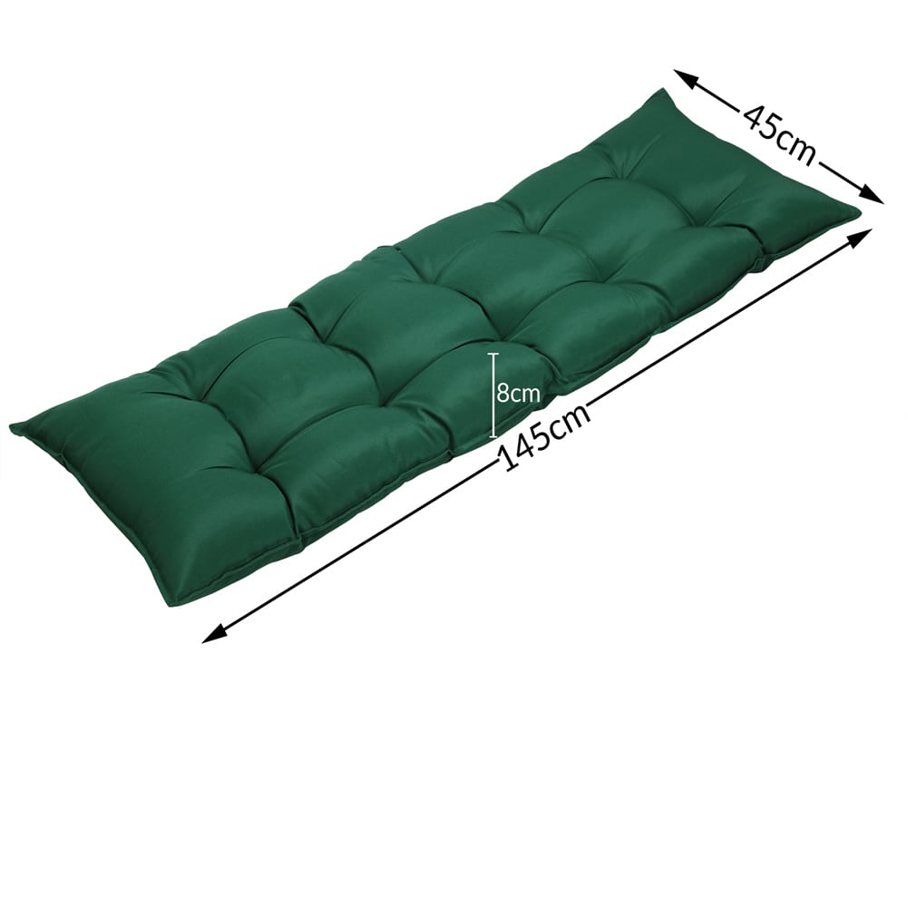 Tuinbankkussen\u0020Groen\u0020145x45x8cm Tuinbankkussen\u0020Groen\u0020145x45x8cm