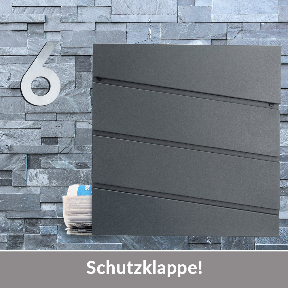 Brievenbus\u0020met\u0020krantenbak\u0020antraciet\u0020staal